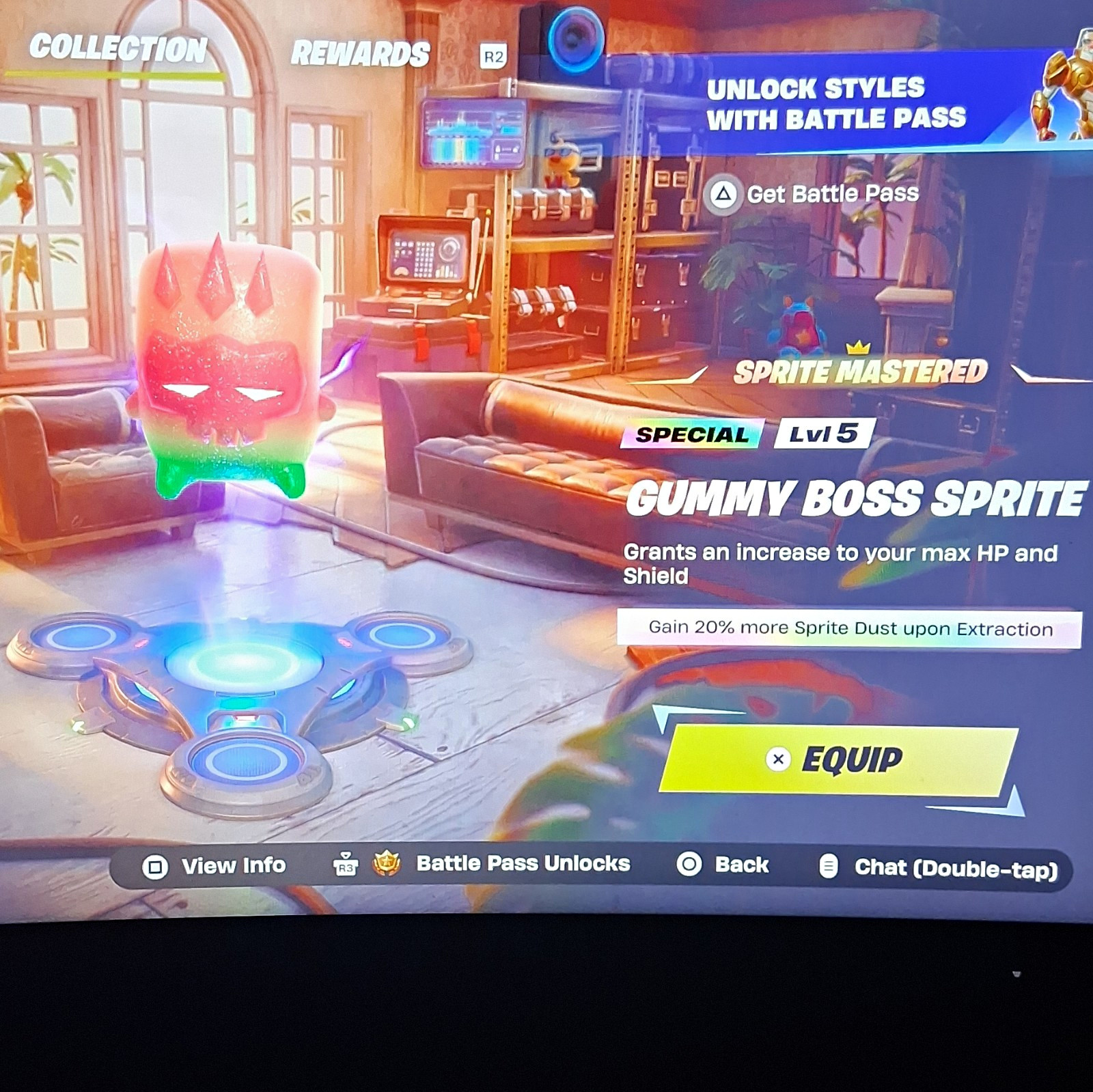 Fortnite Gummy Boss Sprite