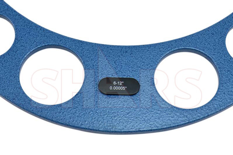 SHARS 6-12" Electronic Interchangeable Anvil Micrometer Set NEW R]