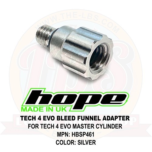 Hope TECH 4 EVO Bleed Funnel Adapter HBSP461 - New
