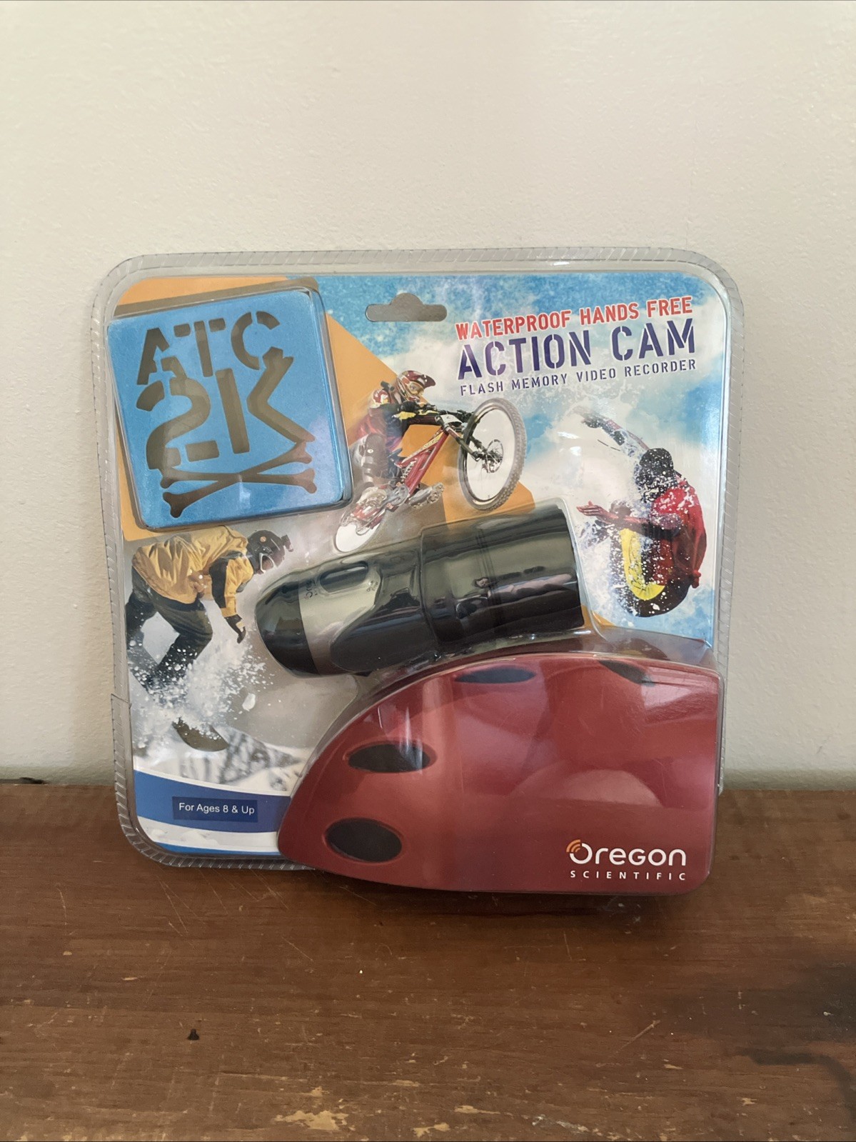 Oregon Scientific Waterproof Hands Free Action Cam Flash Memory Video Recorder