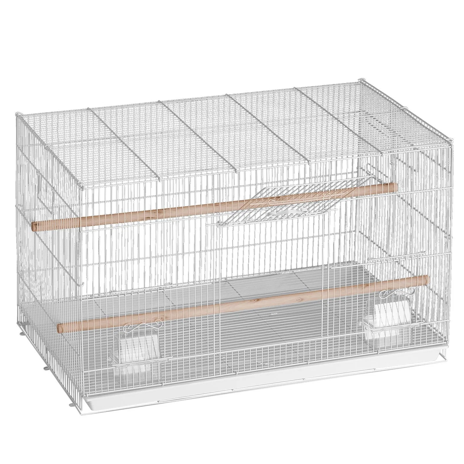 30-inch Flight Bird Cage, Stackable Bird Cage for Small Parrots Canaries Cockati