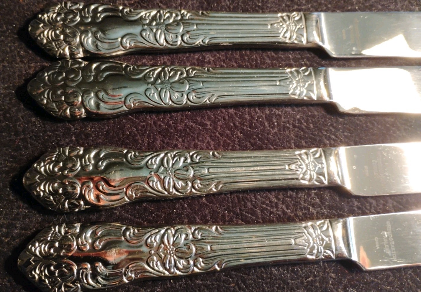 Read & Barton Steak Knifes 4 Stainless Steel