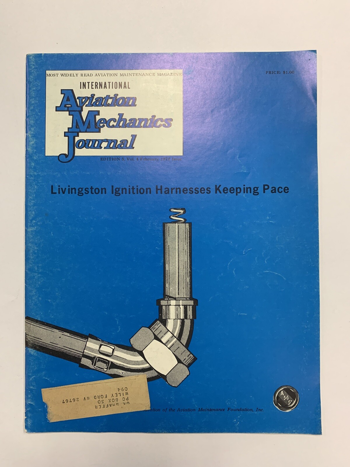 International Aviation Mechanics Journal Edition 5, Vol. 4 February 1974 Issue