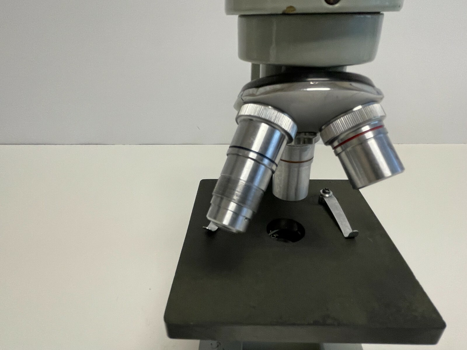 Vintage SPI 1848 Microscope w/ Eyepiece and Objectives
