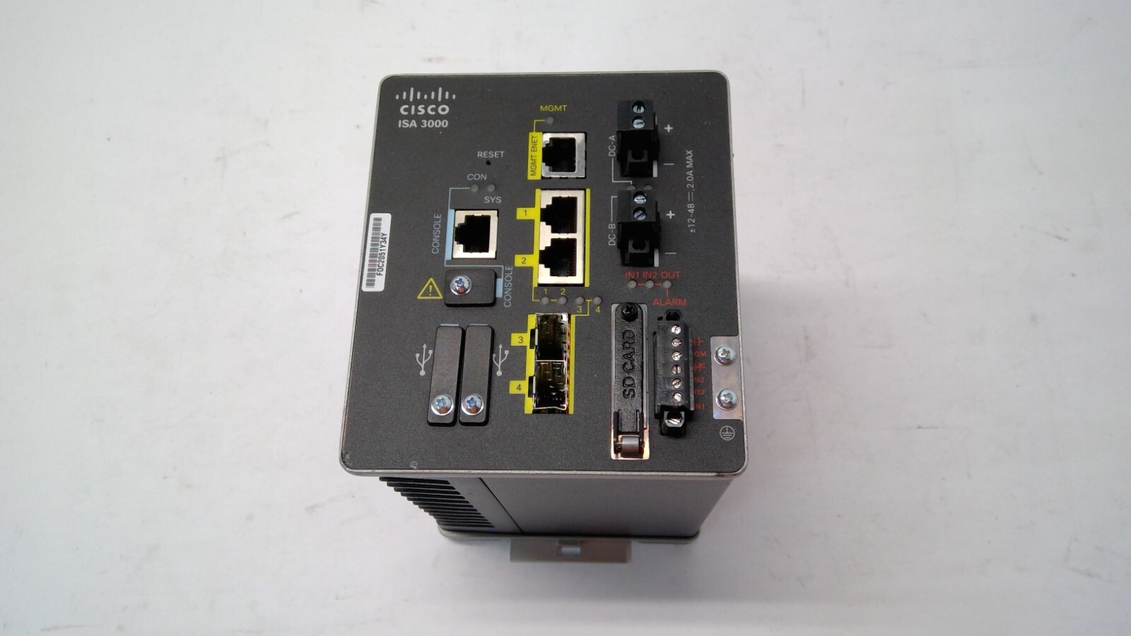 Cisco ISA-3000-2C2F-K9 Industrial Security Appliance Secure ASA Firewall L