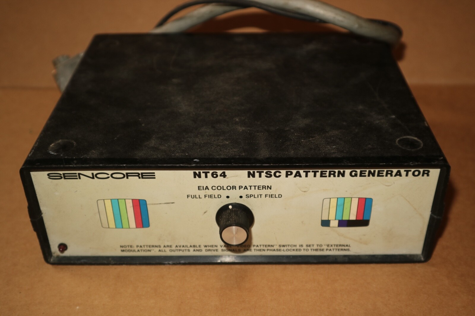Vintage Sencore NT64 NTSC Pattern Generator AS IS