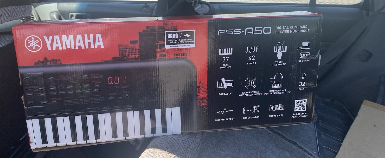 YAMAHA PSS-A50 Portable Keyboard
