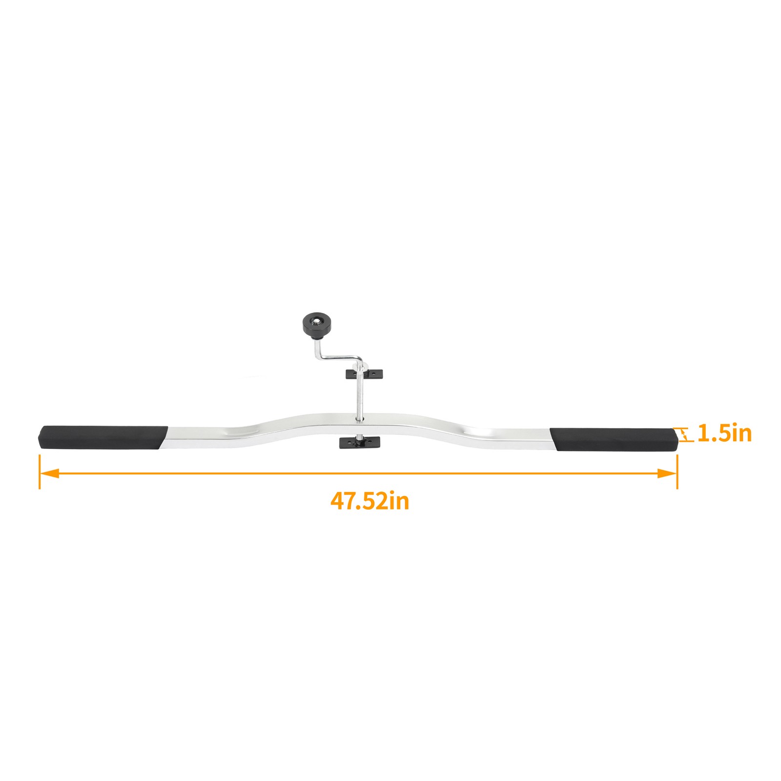 For Universal 2PCS Snowmobile Ski Tie Down Bar Security Kit w/ Crank Hardware