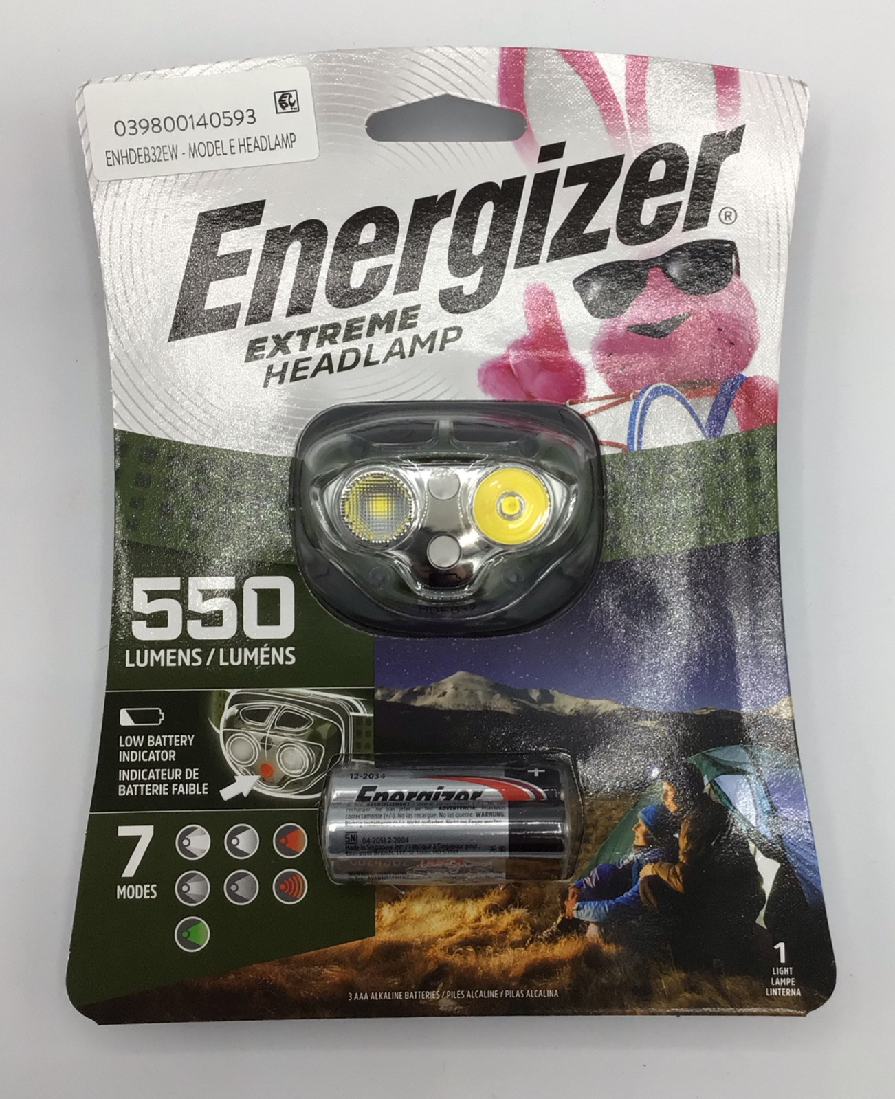 Energizer Extreme Headlamp 550 Lumens 7 Mode