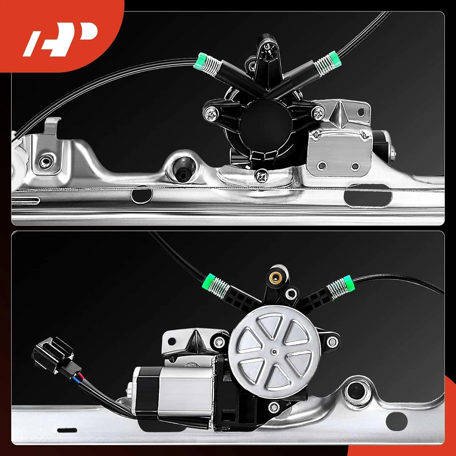 A-Premium Front Driver Side Power Window Regulator w/Motor Replacement for Chevr