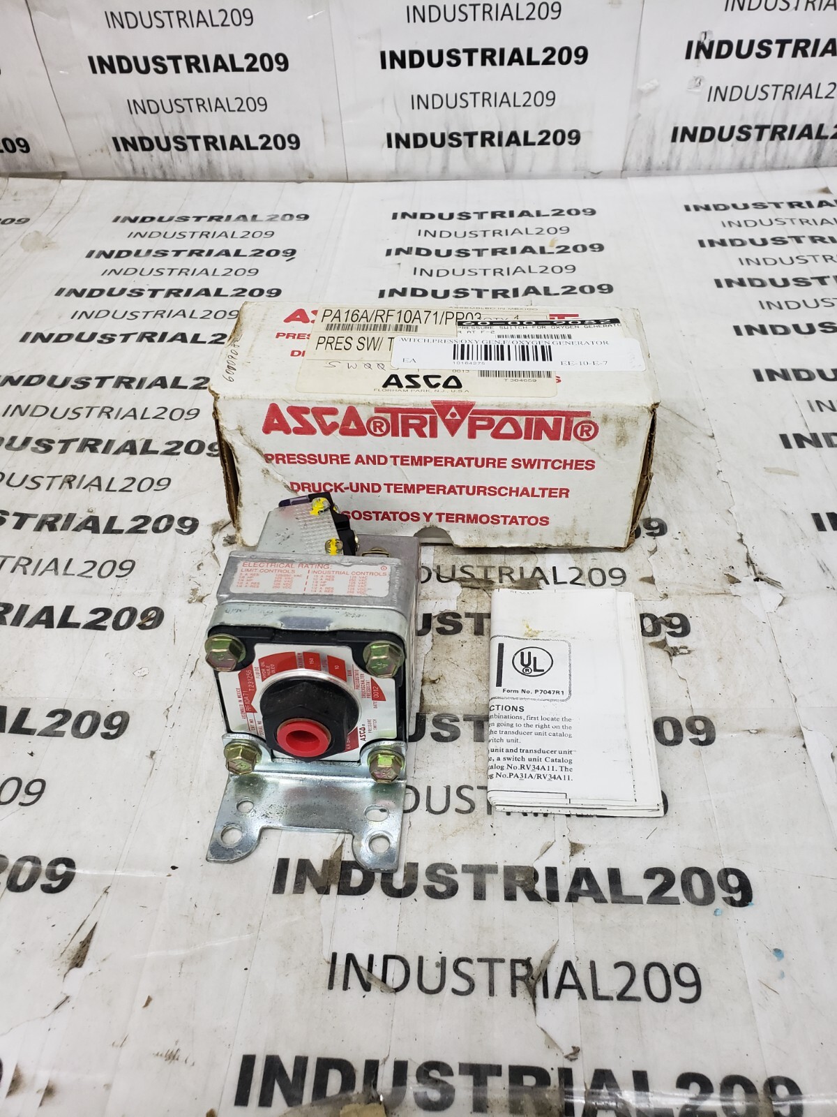 ASCO PA16A PRESS&TEMP SWITCH