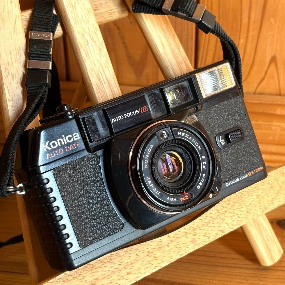 Junk Film Camera 2 Set Konica Minolta Retro