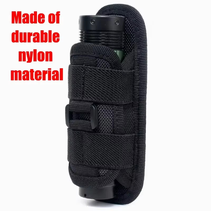 Flashlight Pouch Belt Torch Bag Durable Hunting Lighting Accessory Survival Kits