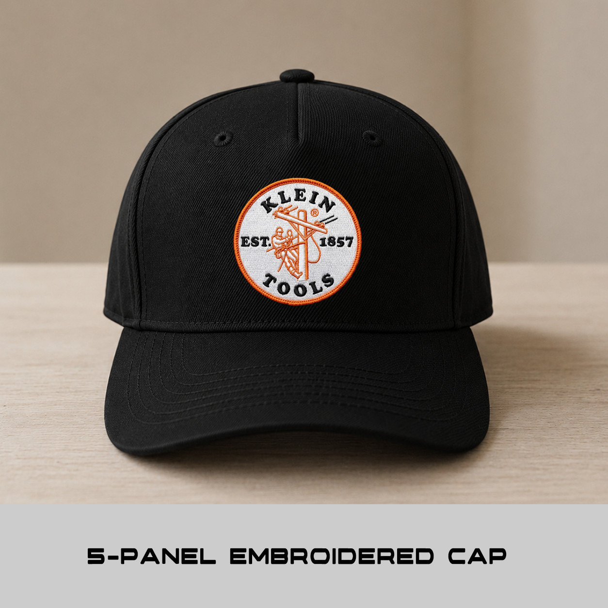 Klein Tools Logo Embroidered Baseball Cap Adjustable Unisex