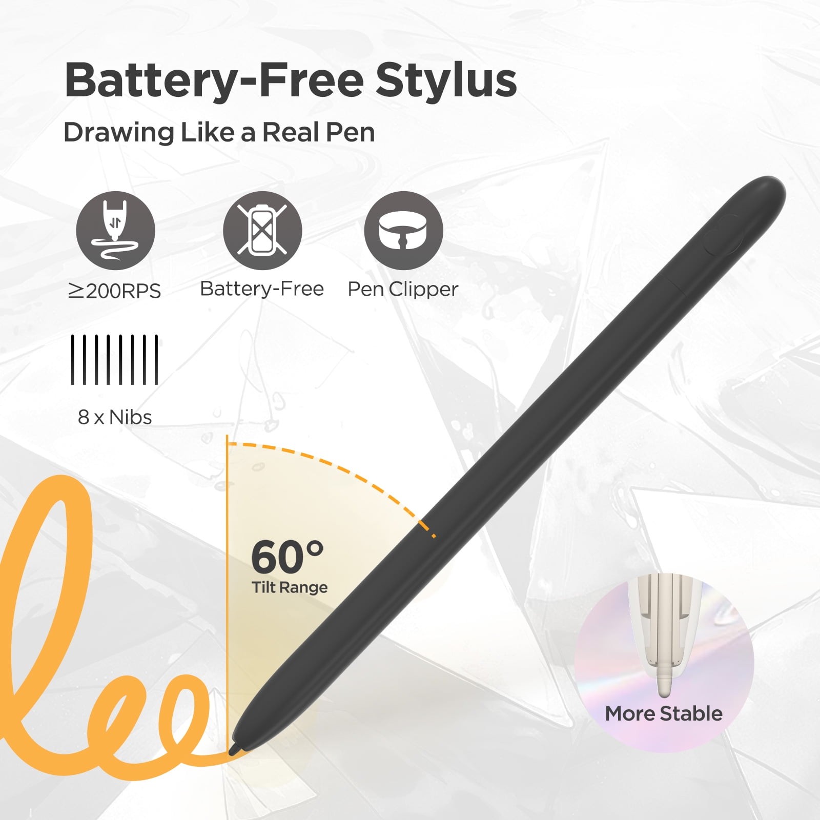 UGEE Graphics Drawing Tablet, Q6, 6.3in Active Area, 8192 Pressure Sensitivity,