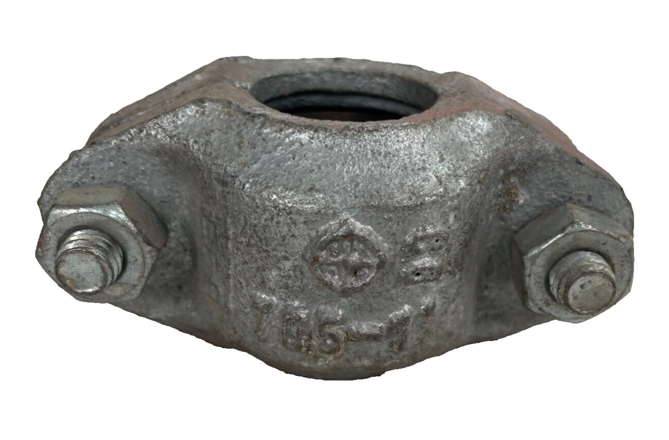 GRINNELL 705 1" Lightweight Flexible Coupling Galvanized Grooved Pipe Fitting