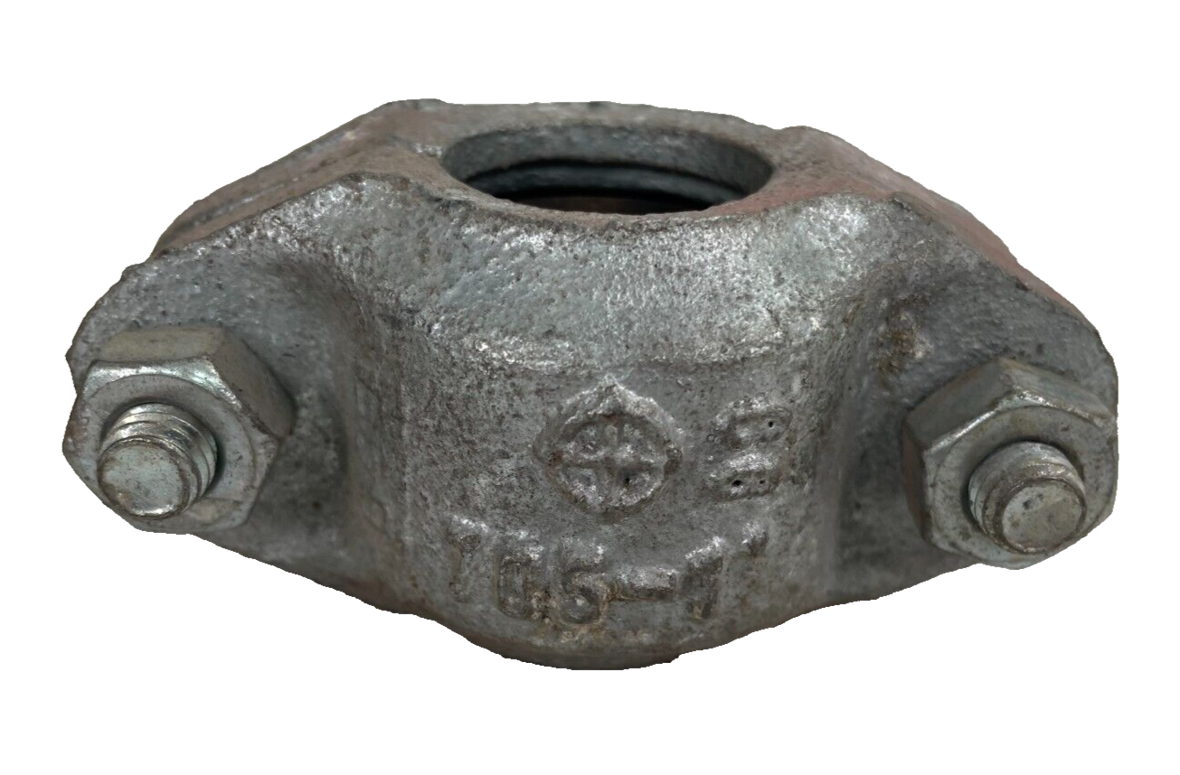GRINNELL 705 1" Lightweight Flexible Coupling Galvanized Grooved Pipe Fitting