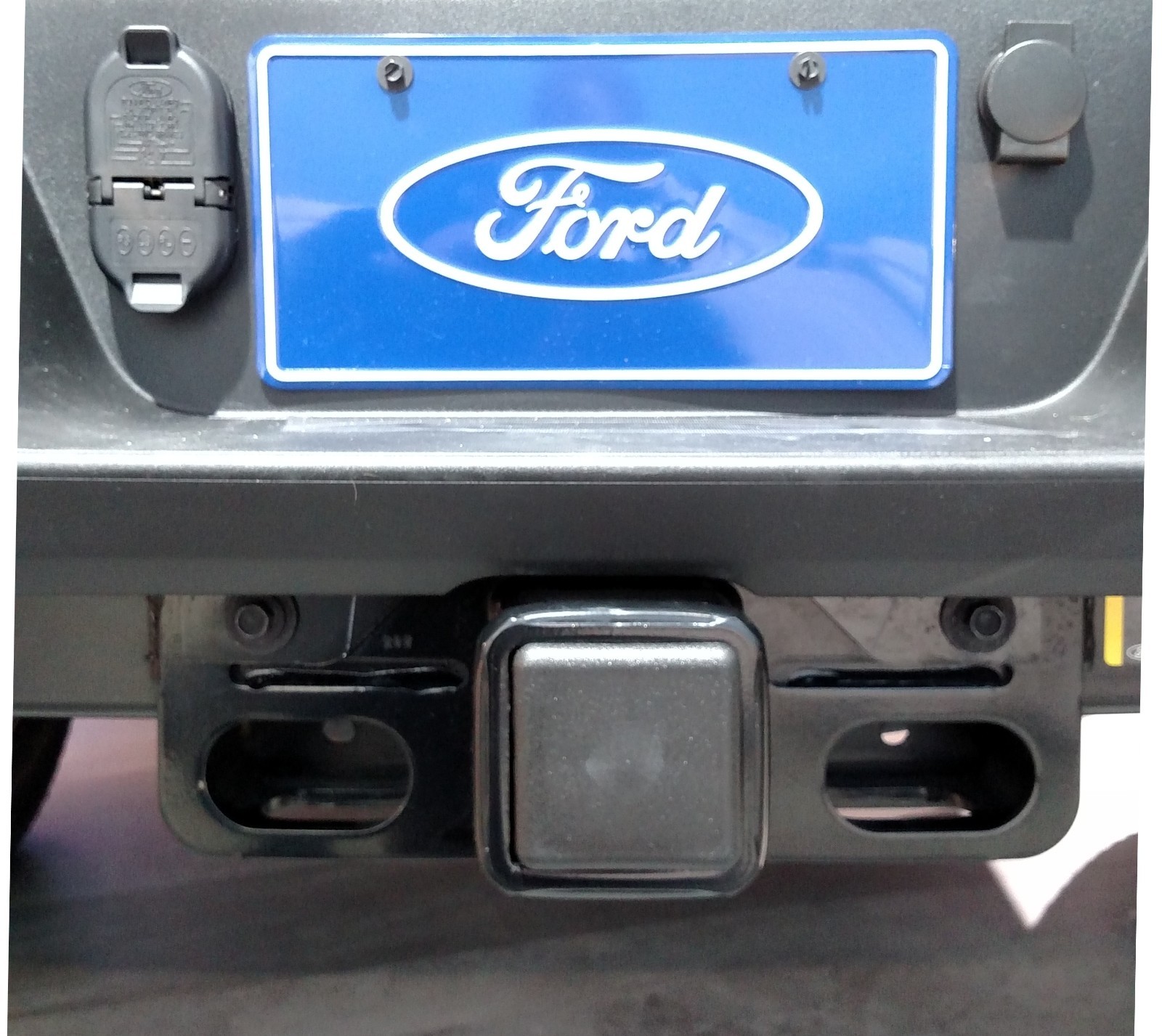 Black 3" Hitch Receiver Cover Cap Plug fits Ford F-250 F-350 F-450 Super Duty