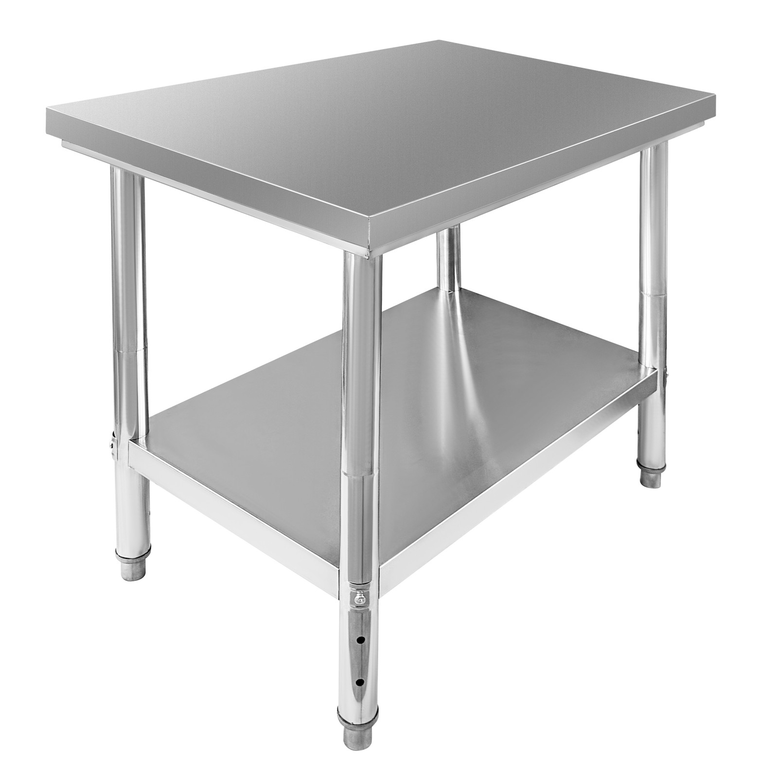New Commercial Kitchen Prep & Metal Work Table Stainless Steel 900x600x800 mm