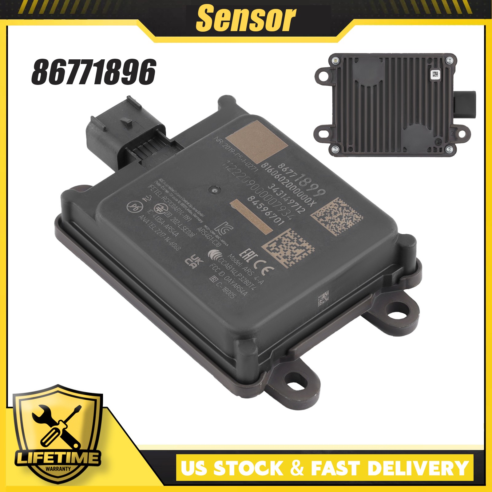 Genuine OEM Forward Range Radar Sensor 86771899 For 2018-2021 Buick Enclave