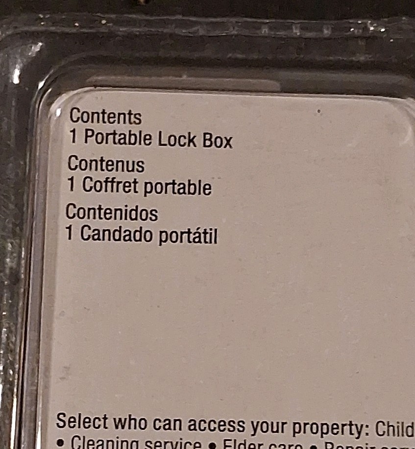 Portable Master Lock 5400D Lock Box 5 Key Capacity Secure Key Storage Box