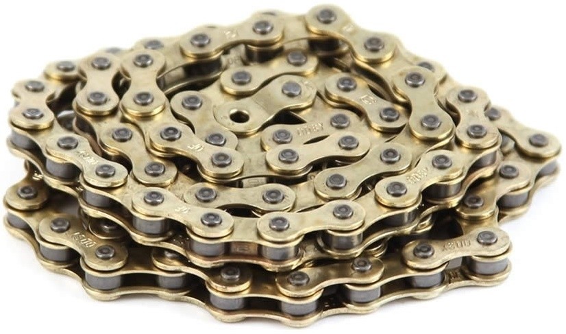 Odyssey Bluebird BMX Bicycle Chain 1/2" X 1/8" X 112L - GOLD