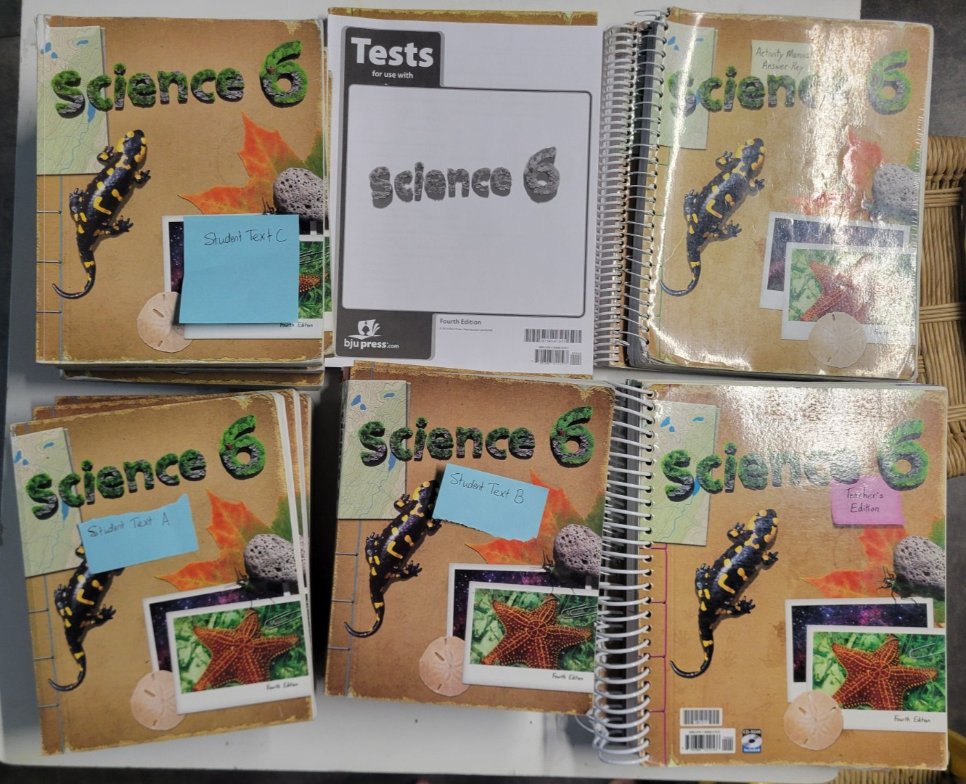 BJU Science 6 4th Edition Curriculum