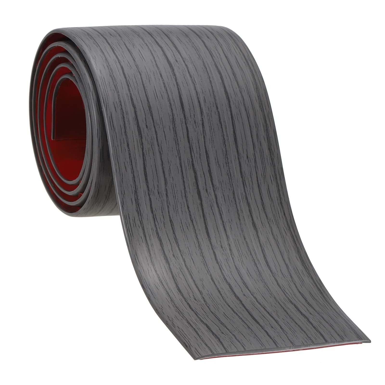 10 ft x 3 in Self-Adhesive Floor Transition Strip - Dark Gray for Carpet & Tiles