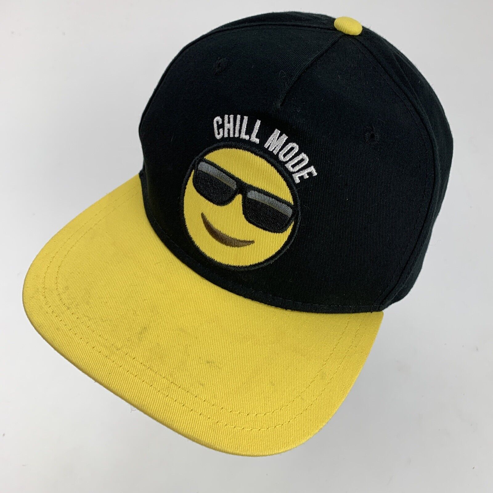 Chill Mode Joy Pixels Youth Ball Cap Hat Snapback Baseball