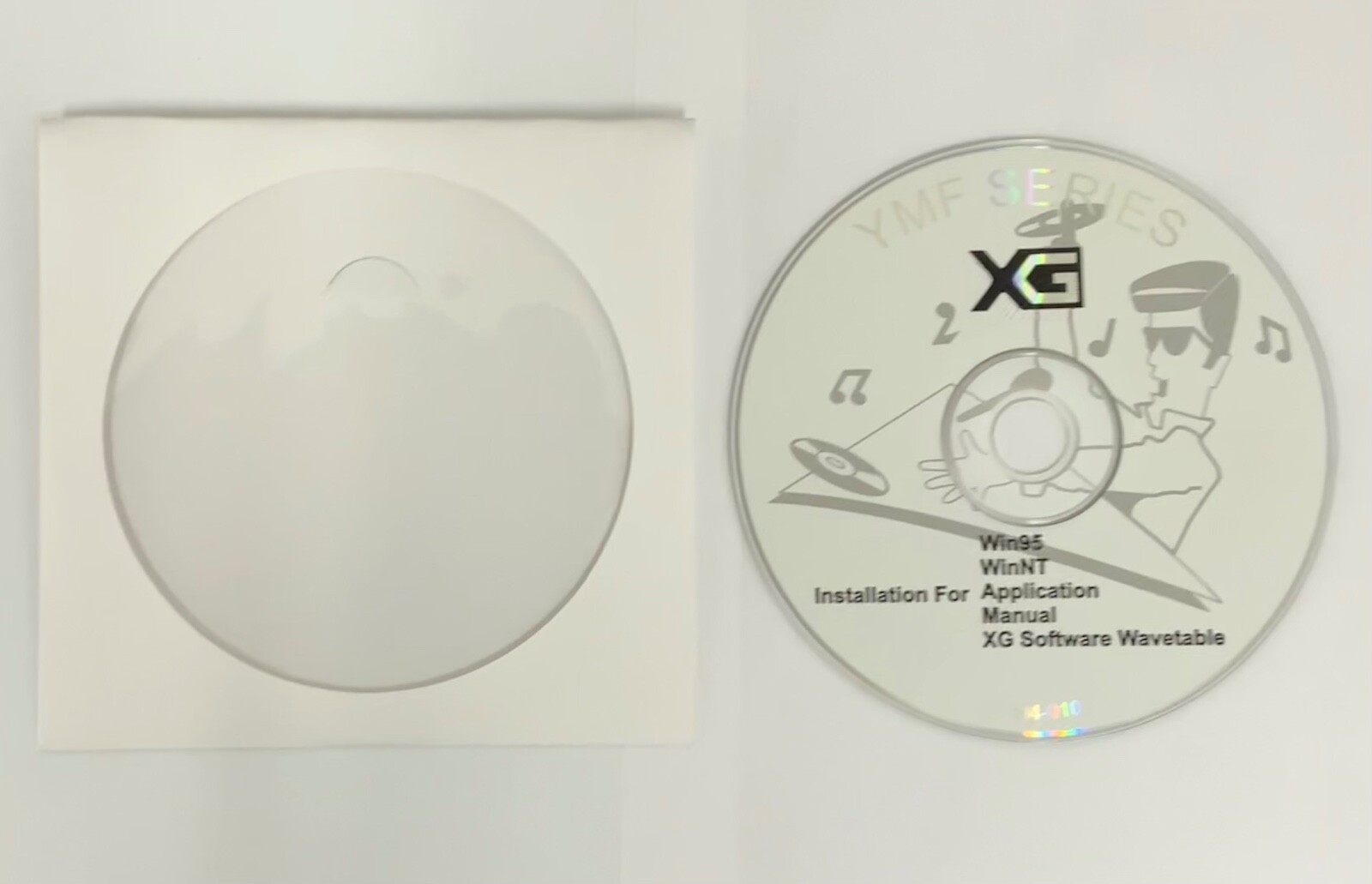 YMF Series XG PC Software CD Wavetable Win95 WinNT