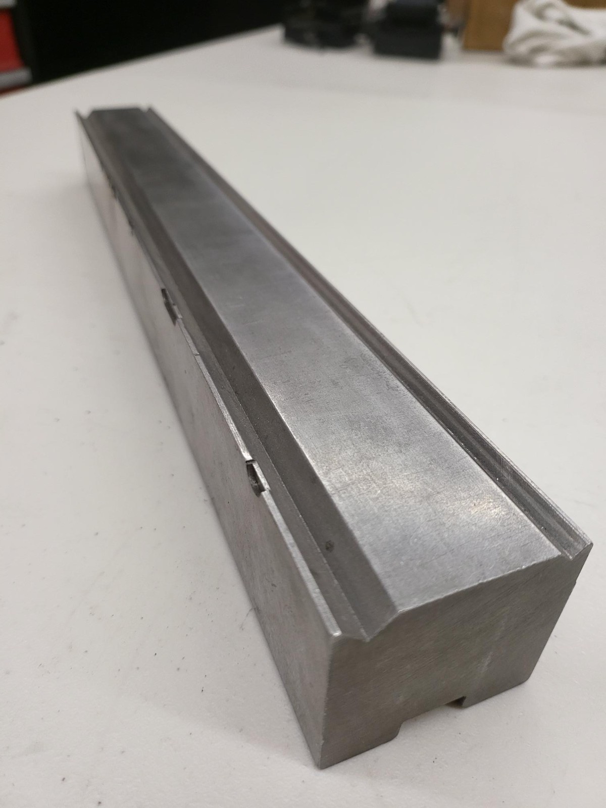 Amada 30240 2V Die Custom Cutouts .394" V 90° Opening .236" V 15.75" Long BTB1