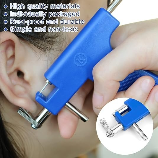 Ear Piercing Gun Tool Professional Ear Body Pierce Piercing Gun Reusable Tools