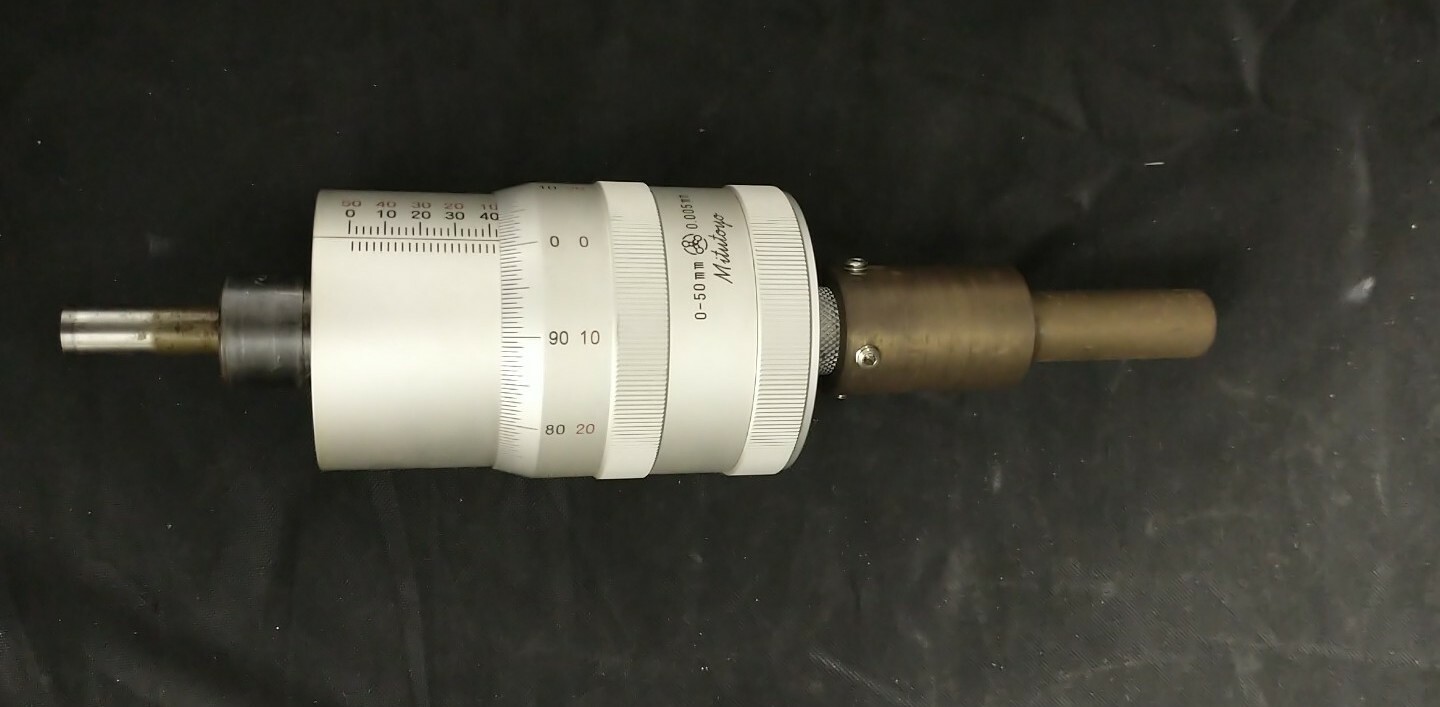 Mitutoyo Micrometer Head 0-50mm / 0.005mm