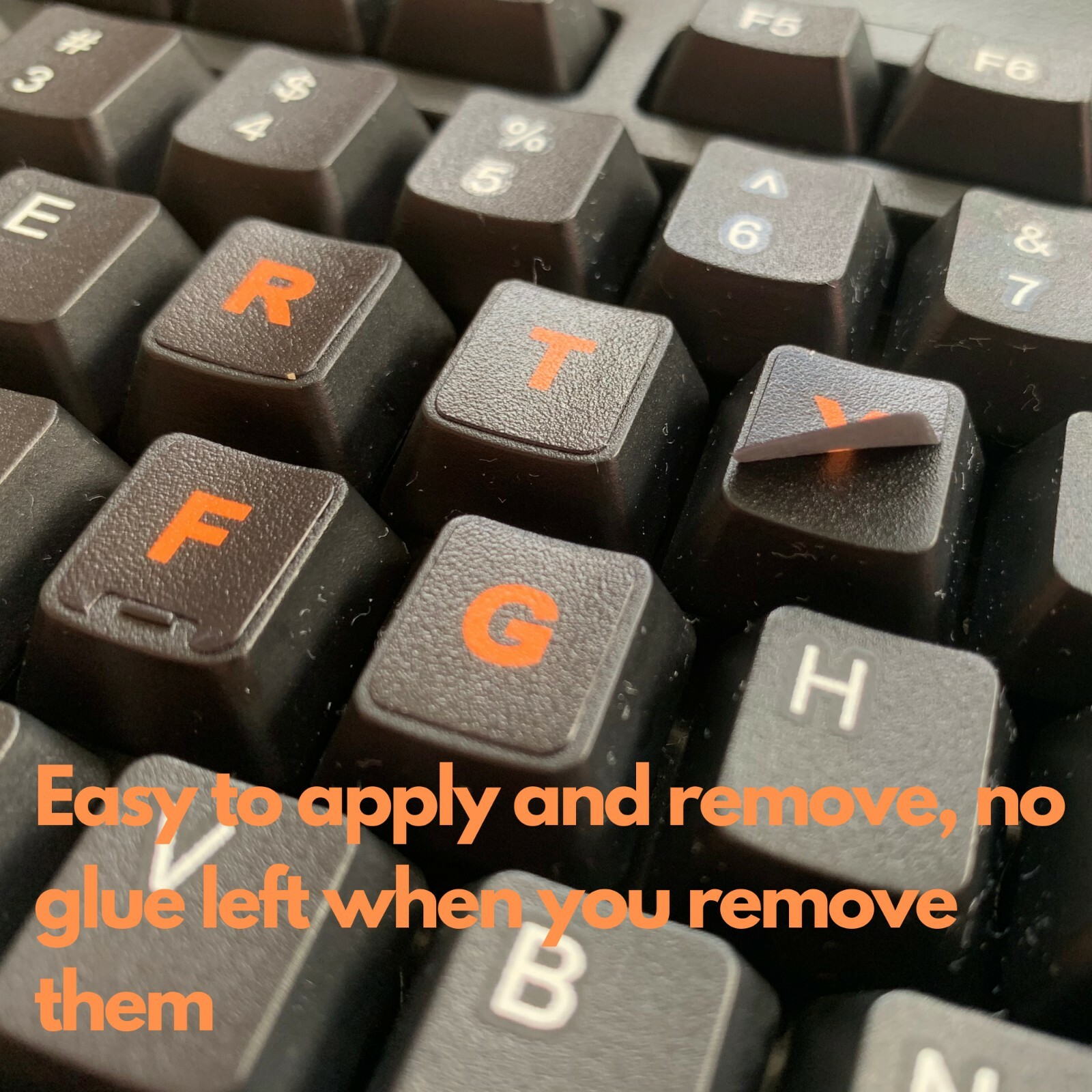 2PCS English keyboard stickers Waterproof Replacement Computer Laptop Keyboard