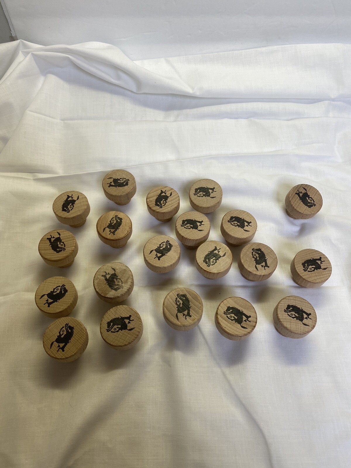 20 Pendleton Whisky Bottle Cork Wood Top Cap Whiskey Arts and Craft Lot