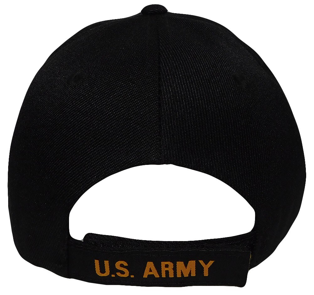 U.S. Army Retired Hat / Army Seal Black Baseball Cap (LICENSED)