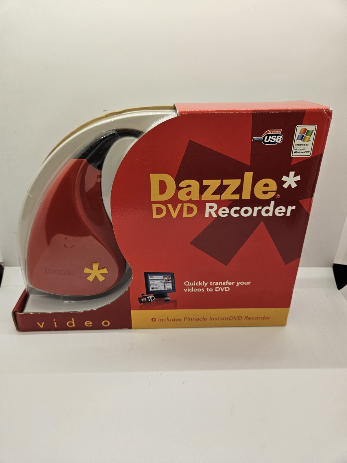 Pinnacle Dazzle DVD Recorder Video Capture Device + Studio Software