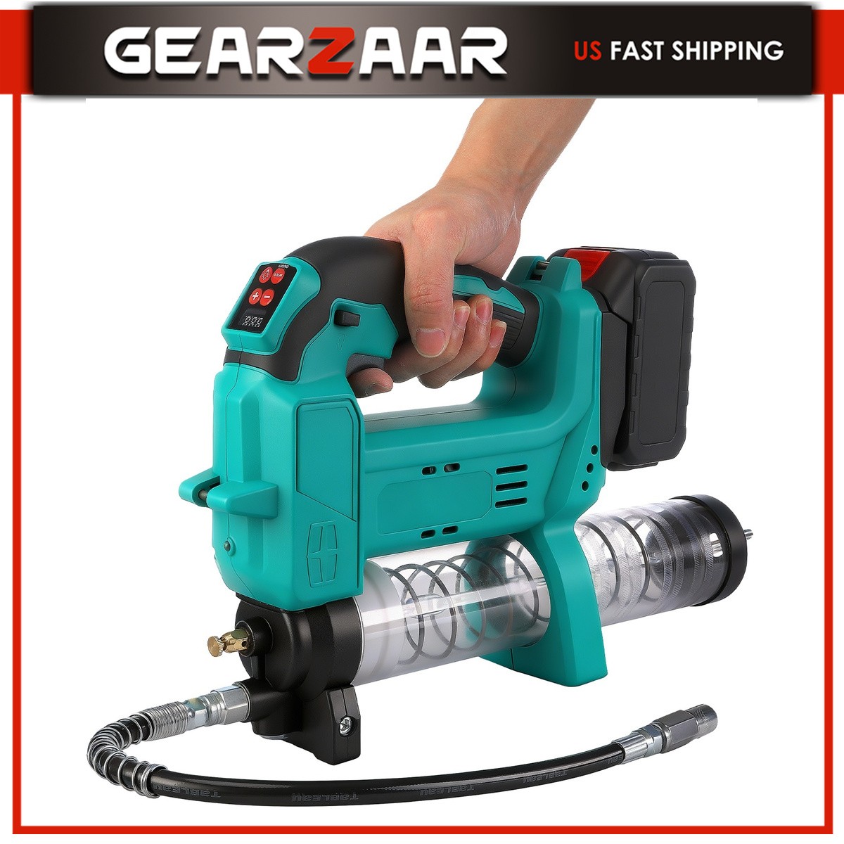 Electric Grease Gun with 40"Hose,10,000 PSI 40"Hose 10,000 PSI New 500ML US
