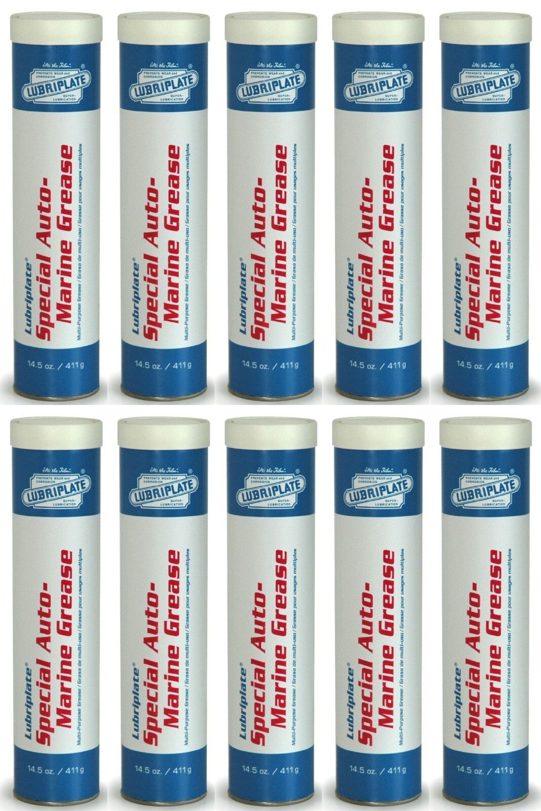 Lubriplate L0206-098 Automotive Grease Heavy Duty Marine Grease Box Of 10