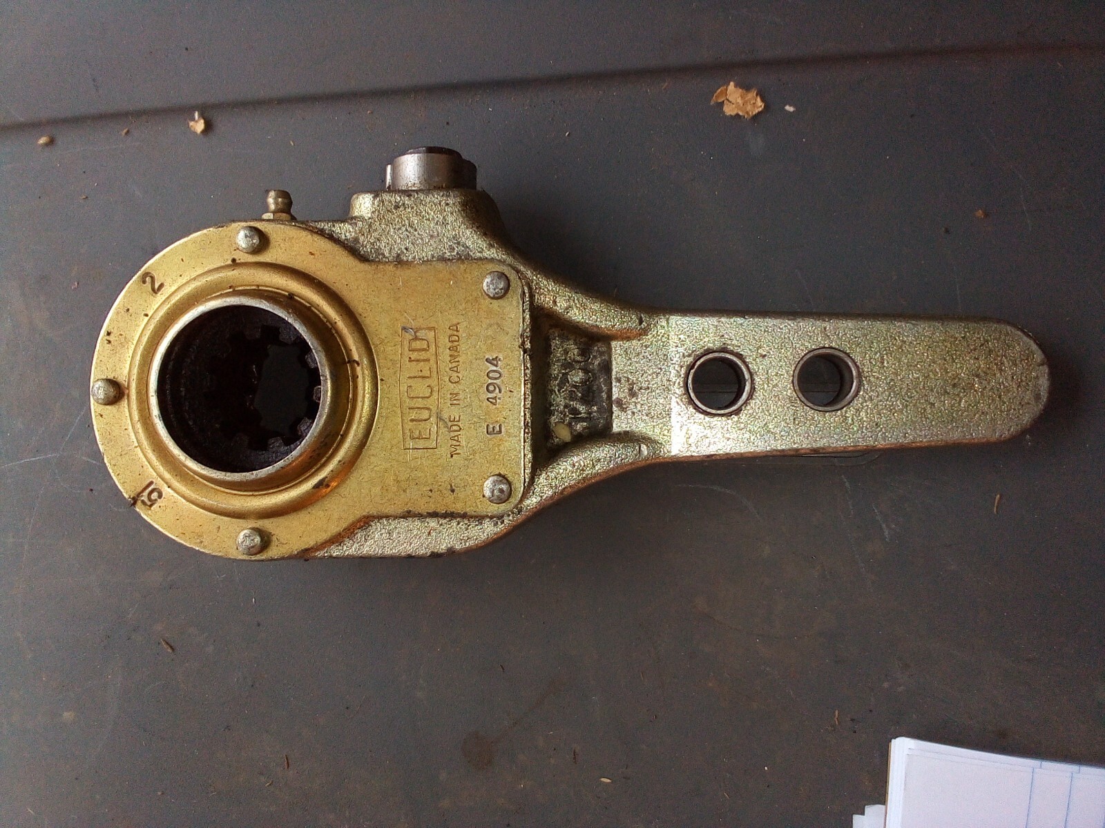 New Euclid E-4904 2-Hole Manual Slack Adjuster 1-1/4" 10-Spline