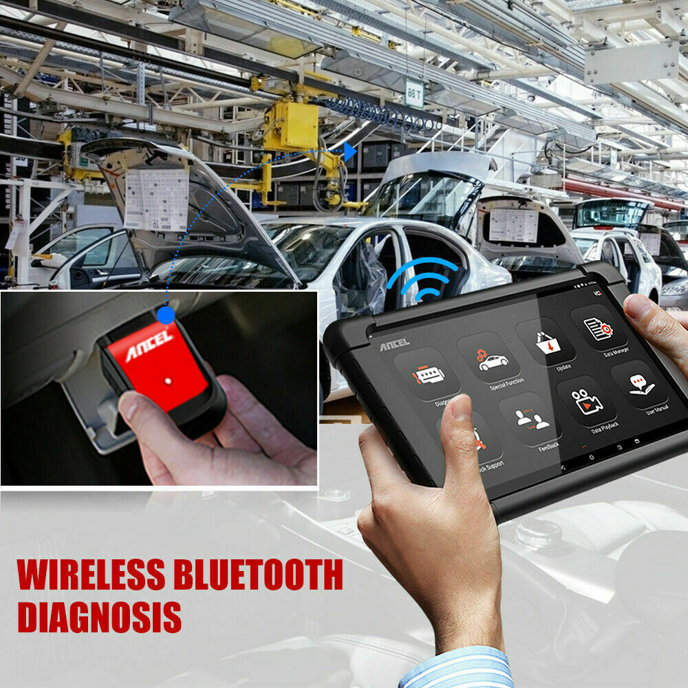 Car All System Bidirectional OBDII Scanner Diagnostic Scan Tool Code Reader SRS