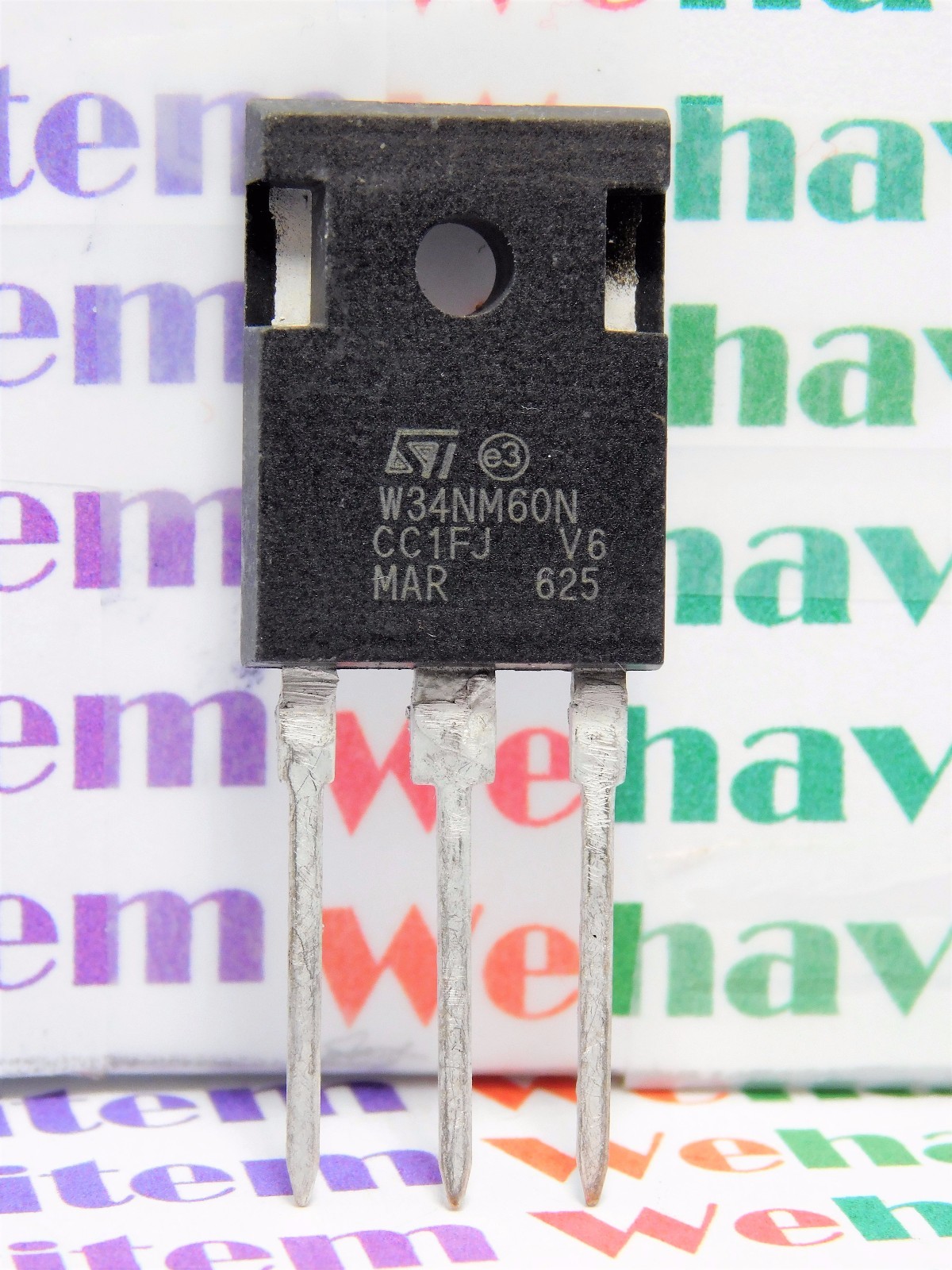 STW34NM60N / W34NM60N / FET / TO247 / 2 PIECES /  (qzty)