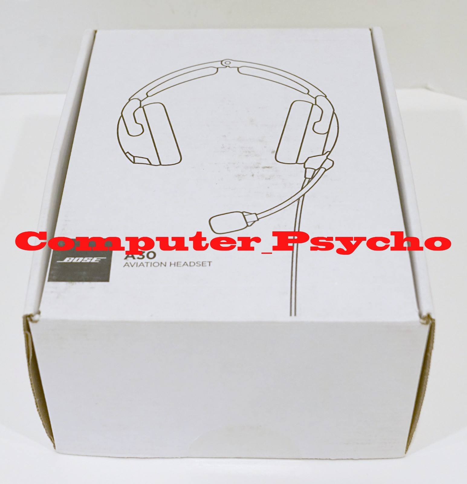 BOSE A30 857641-2230 AVIATION HEADSET 5-OHM HELICOPTER U174 STRT CRD BATT POWER