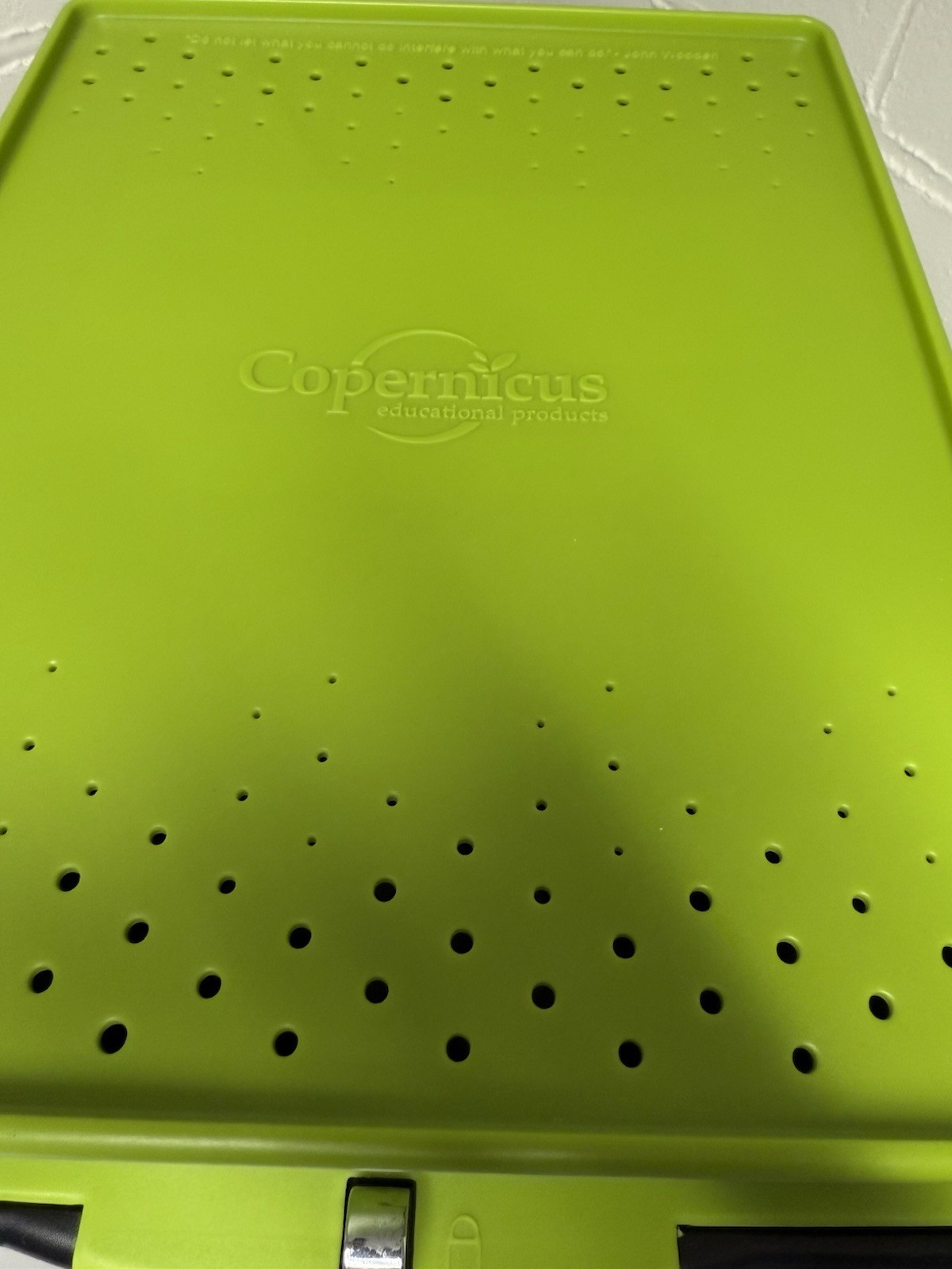 Copernicus Tech Tub, Lockable Device Storage Green Black
