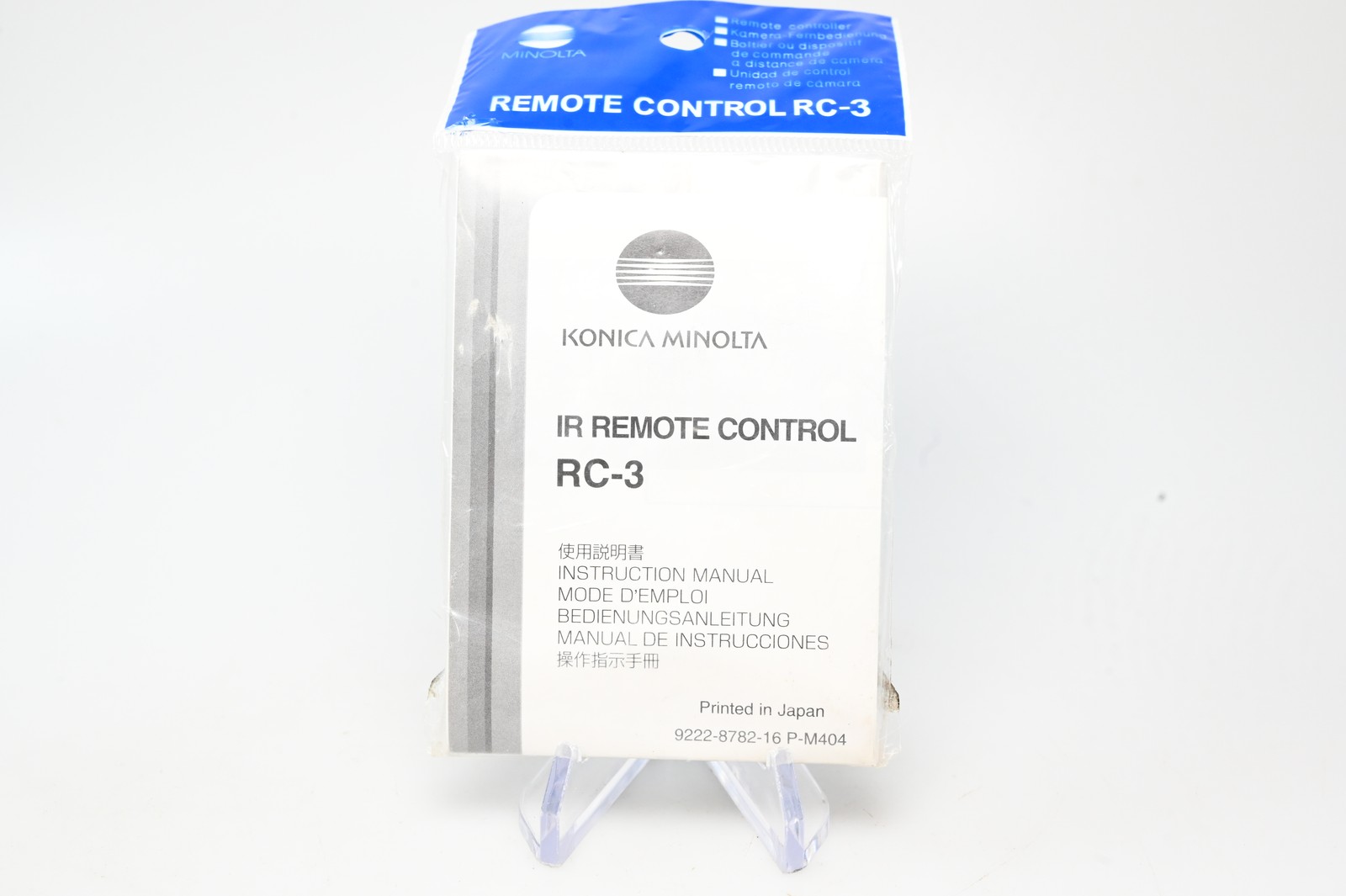 Minolta RC-3 WIreless Infrared Remote Control #G262