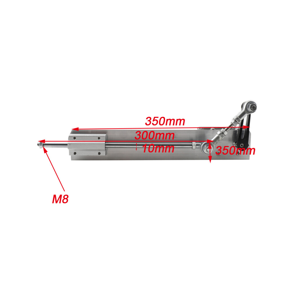 Linear Actuator Heavy Duty with Mounting Brackets Multi-Function 24V 120rpm/min