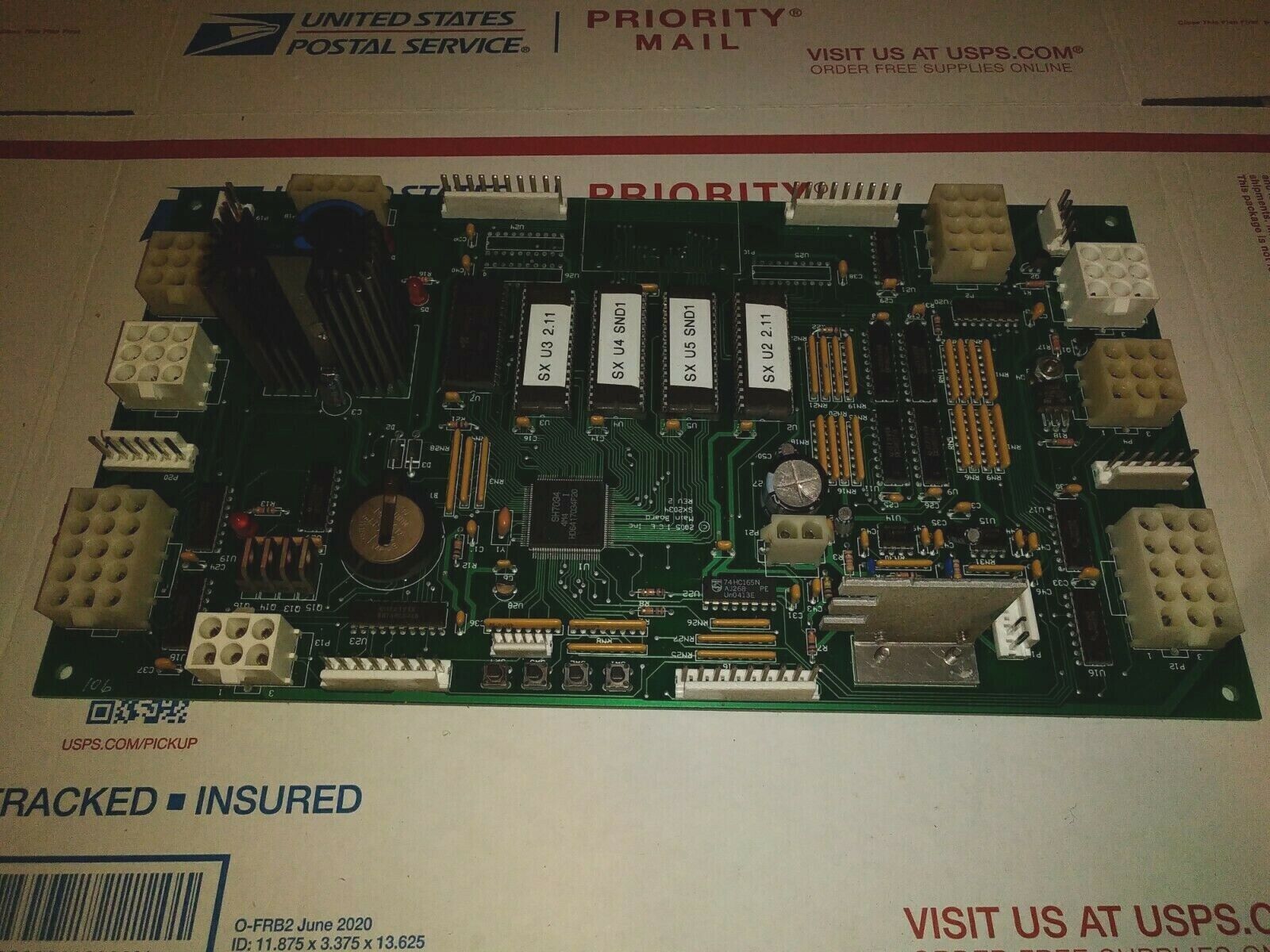 ice break the bank arcade main pcb #98