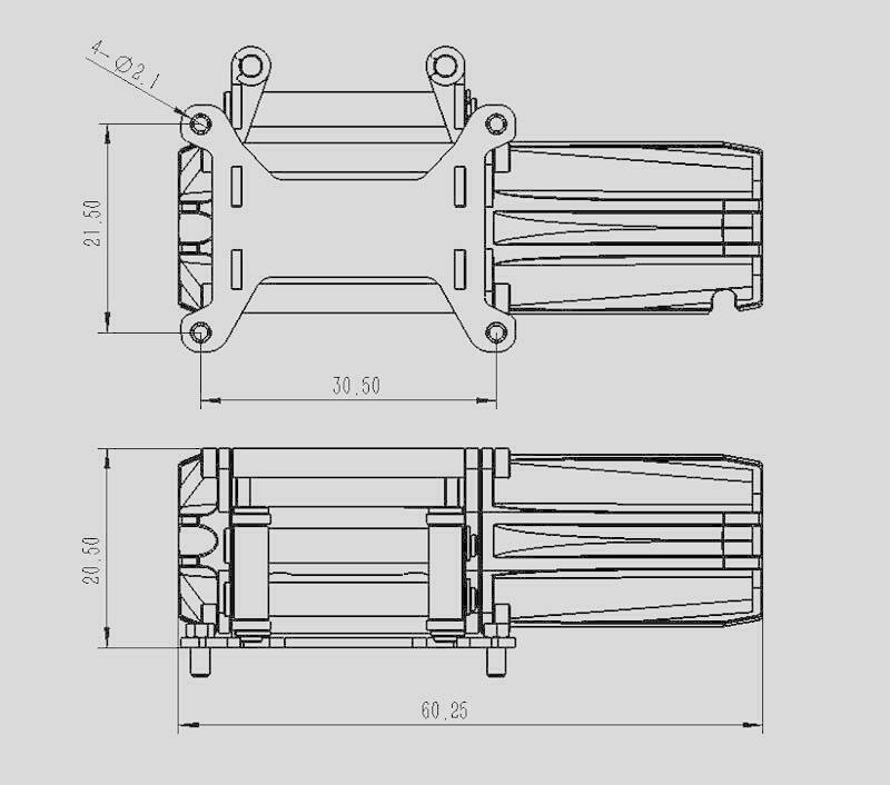 LESU Metal Electric Winch for RC DIY Car Rock Crawler 1/14 Tractor Truck Model