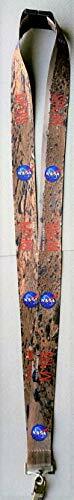 Nasa Mars Surface Vector Logo Space Program Lanyard