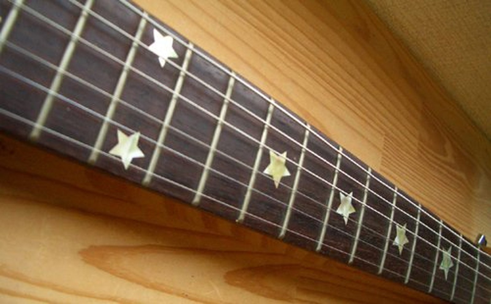 Jockomo Everly Brothers Star (White Pearl) Guitar Inlay Sticker white pearl